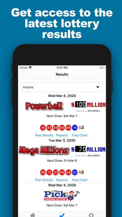 Lottery Results-All US Lottery screenshot 2
