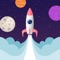 Save the rocket to explore the infinite galaxy and enjoy your space-trip, 