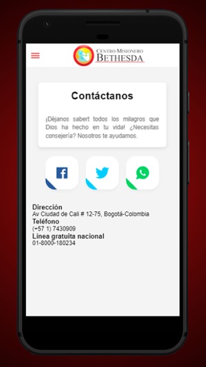 Centro Misionero Bethesda(圖3)-速報App