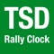 The TSD Rally Clock allows you to synchronize to the Official Rally Time by making adjustments in increments of +/– 0