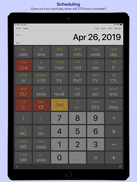 NeoCal Advanced Calculator Screenshots