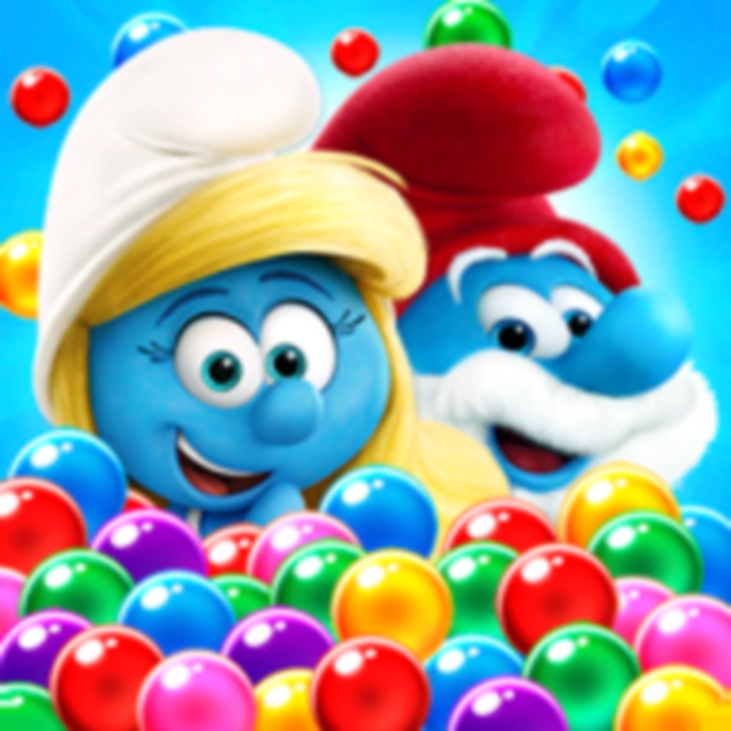 Smurfs Bubble Shooter Game