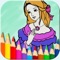 Best princess coloring book