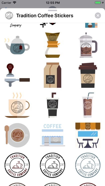 Tradition Coffee Stickers