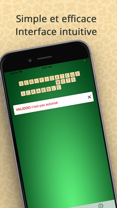 Vérificateur Mots du SCRABBLE® screenshot 2