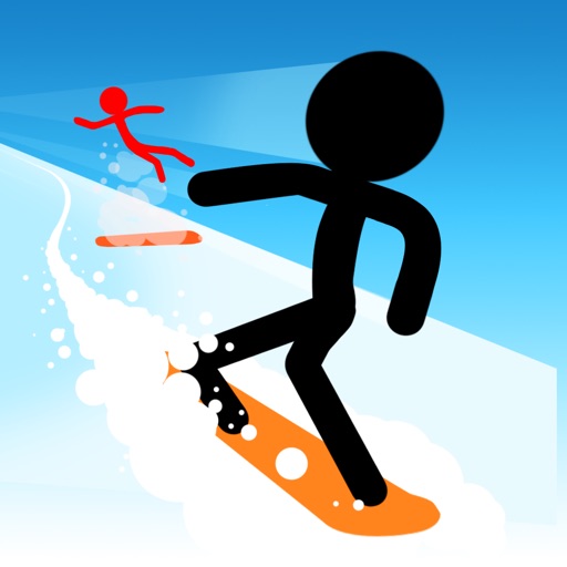 Stickman Snow Ride