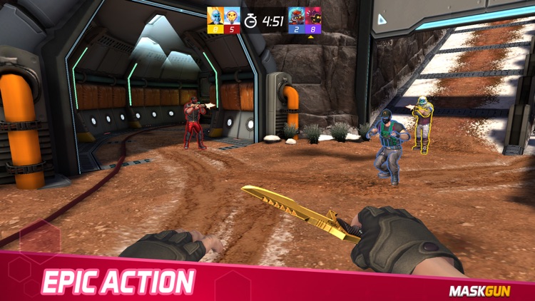 MaskGun Multiplayer FPS screenshot-3