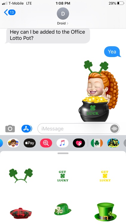 St.Patricks Day Irish Memoji + screenshot-7