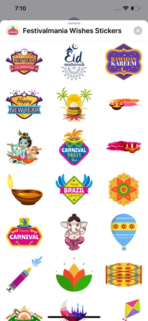 Festivalmania Wishes Stickers(圖3)-速報App