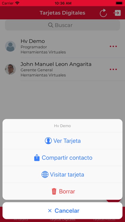Tarjetero Virtual screenshot-3