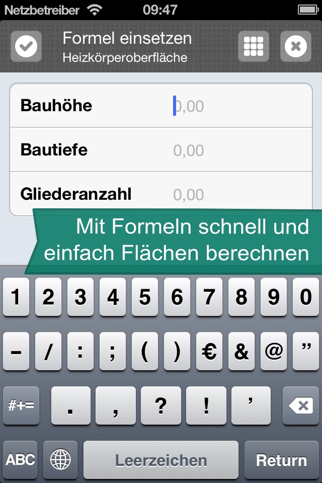 Mobilaufmaß Pro screenshot 4