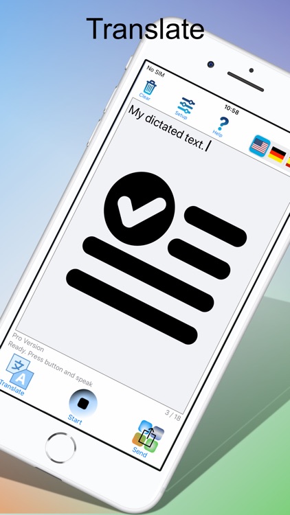 Dictate Pro - Speech to text