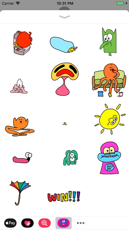 Jon Burgerman Stickers screenshot-4