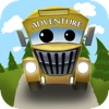 School Bus Adventure - Field Trip is a Fun 3D Driving Cartoon Game for Boys and Girls with simple Drag Control, where you can Explore Towns and Farms with Animals - iPadアプリ