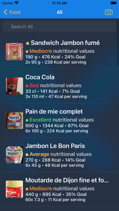 Factz - Calorie Food Tracker screenshot 2