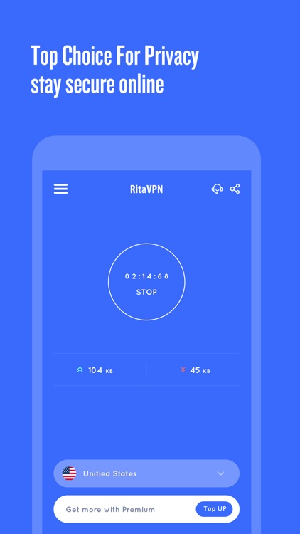 RitaVPN - Fast & Unlimited VPN screenshot-4