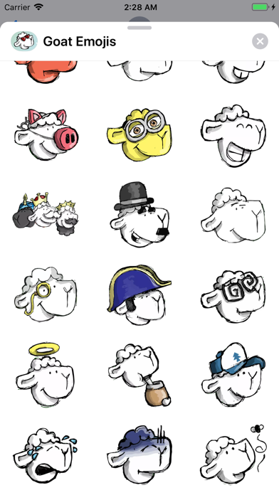 Goat Emojis screenshot 3