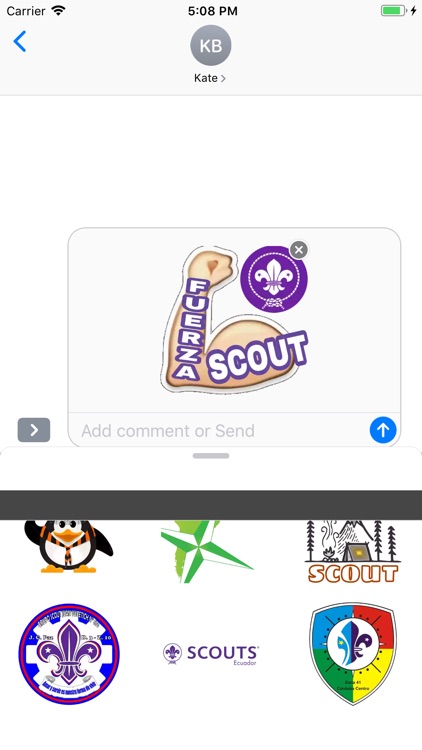 Stickers Scouts ملصقات الكشافة screenshot-3