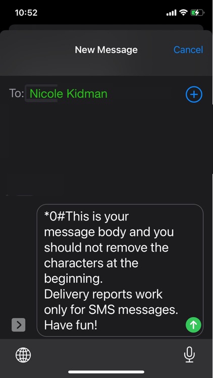 Group SMS with Delivery Report screenshot-3