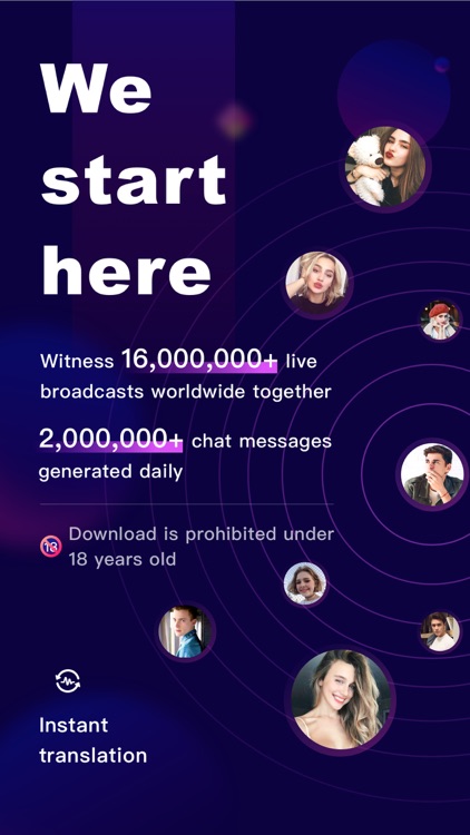 FaceCast - Live Video Chat screenshot-0