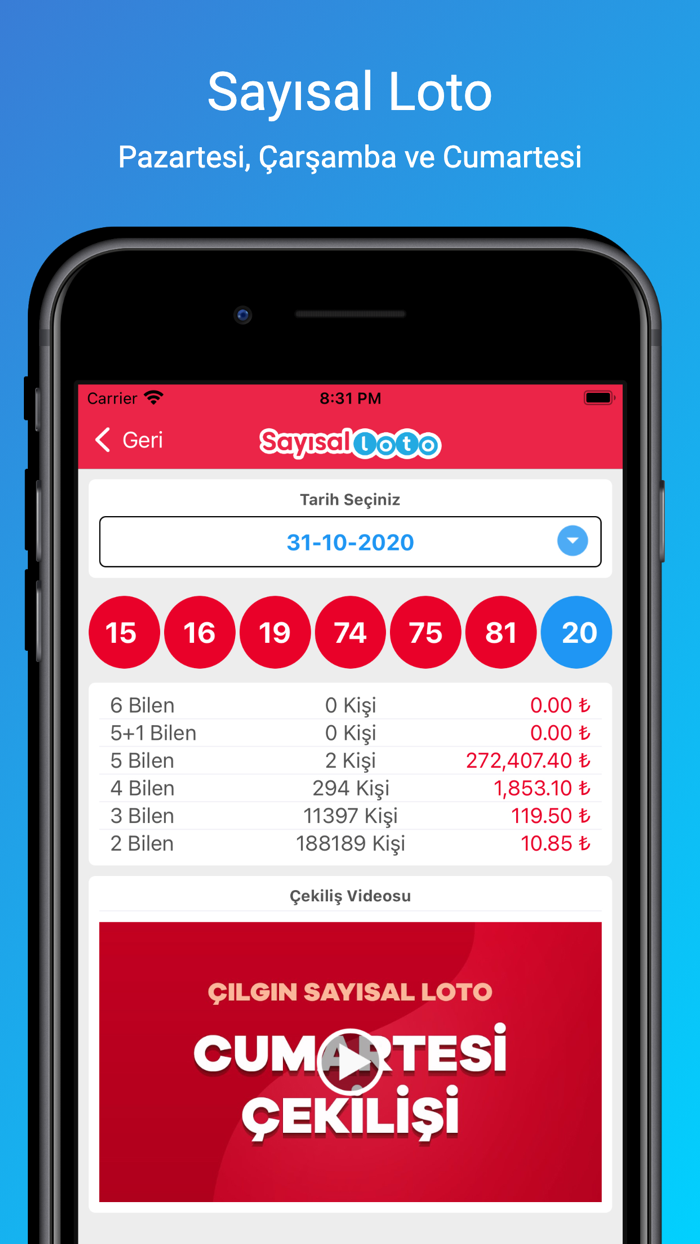 Şans Oyunları Loto