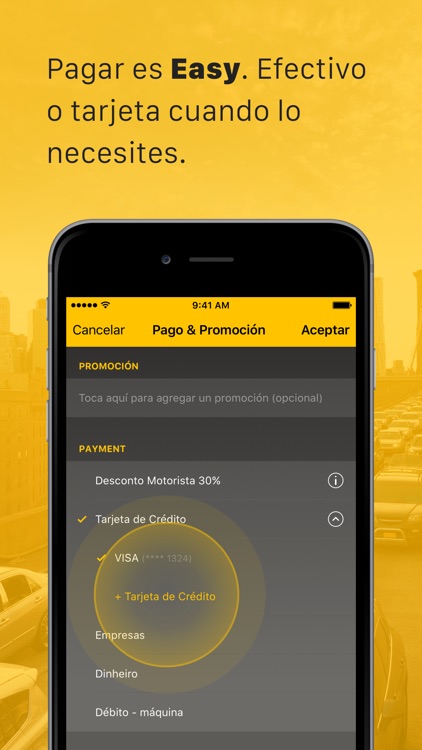 Easy Tappsi, una app de Cabify