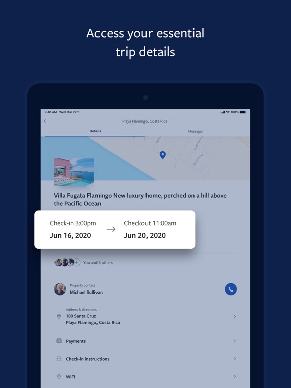 iPad Image of Vrbo Vacation Rentals