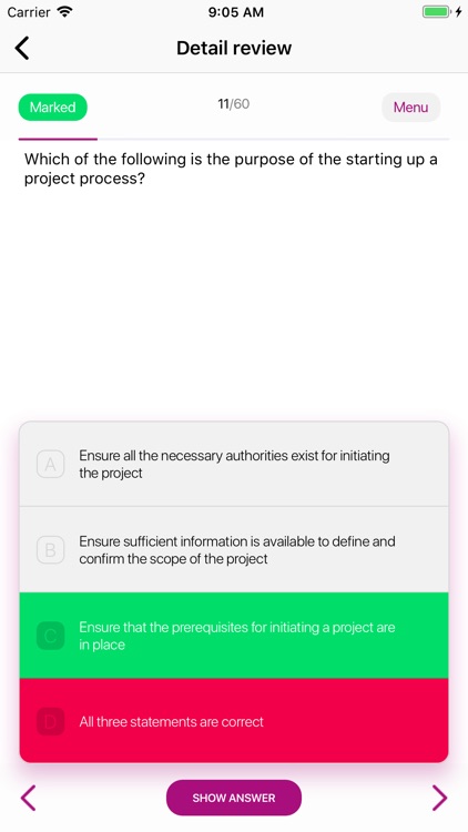 ExamMobile: PRINCE2 Foundation screenshot-6