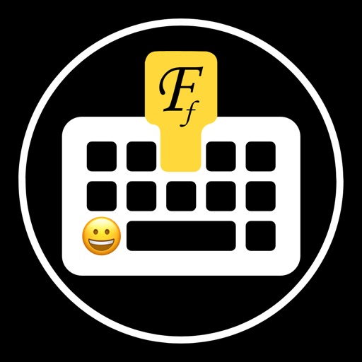 Fonts for iPhone - Keyboard