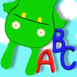 Green Rabbit Alphabet for kids