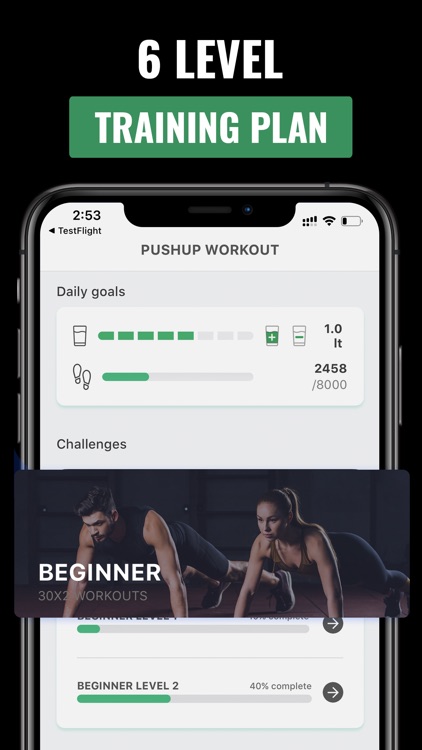 Push-Up Workout For Men& Women