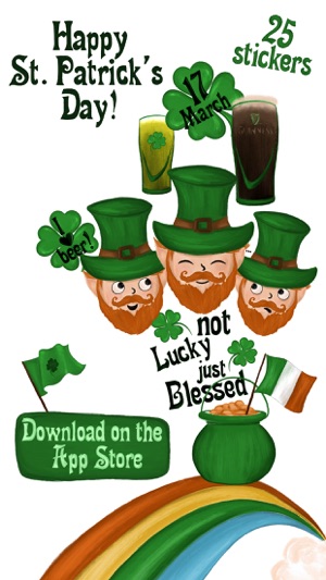 Saint Patrick's Day Stickers!(圖1)-速報App