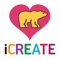 The iCreate NCHS app offers a convenient way to communicate and collaborate together in a fun way