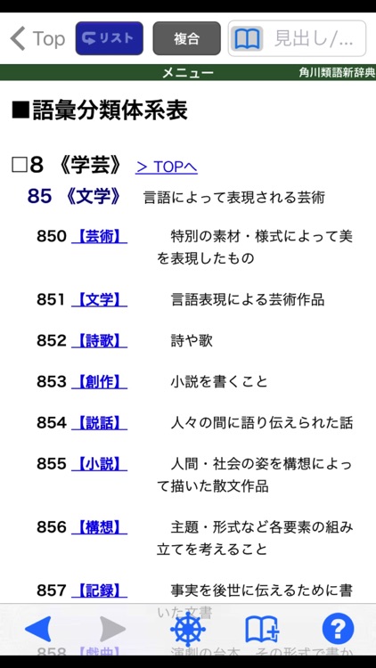 角川類語新辞典【角川学芸出版】(ONESWING)