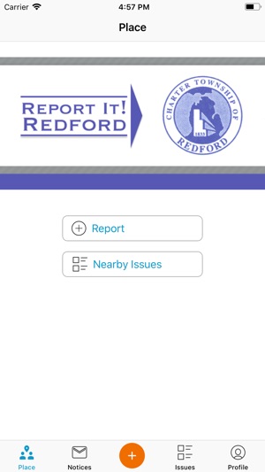 Report it! Redford