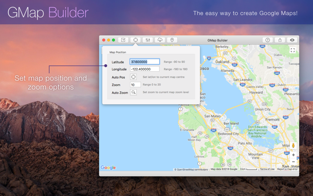 Gmap Builder