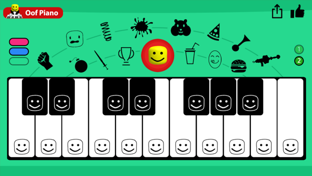 Oof Piano For Roblox On The App Store - iphone screenshots