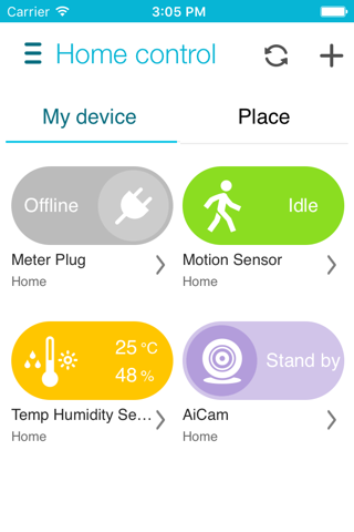 ASUS SmartHome - náhled