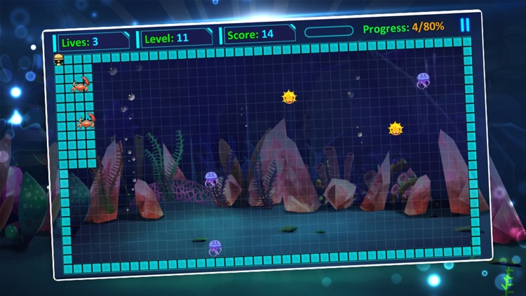 Mr Super Fish: Hero Fill Block screenshot-4