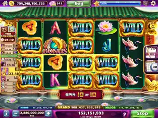 Captura de Pantalla 8 Jackpot Party - Casino Slots iphone