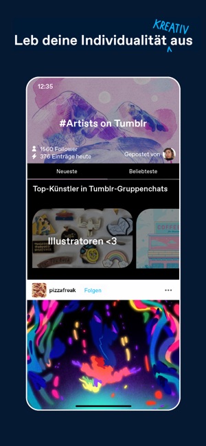 Tumblr Kunst Kultur Chaos Im App Store