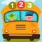 We present an educational application for kids that will help them learn numbers together with funny characters, as well as teach them how to count and perform simple mathematical operations
