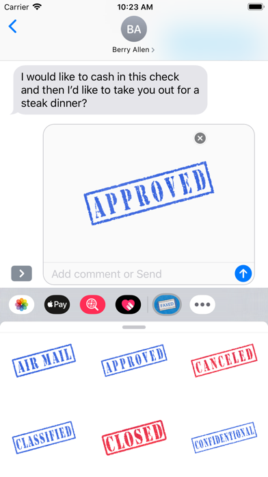 How to cancel & delete Accounting Stamps Stickers from iphone & ipad 3