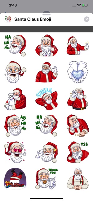 Santa Claus Emoji(圖1)-速報App