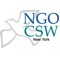 NGO CSW/NY organizes the NGO CSW Forum with events that inform, engage and inspire grassroots efforts and advocacy needed to empower global women and girls