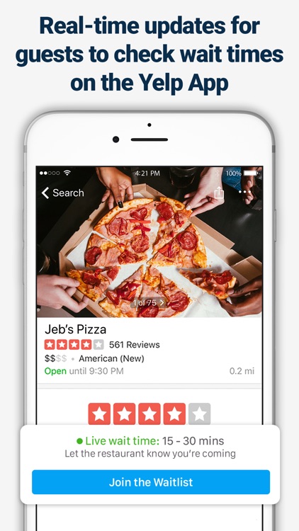 Yelp Nowait for Restaurants screenshot-4