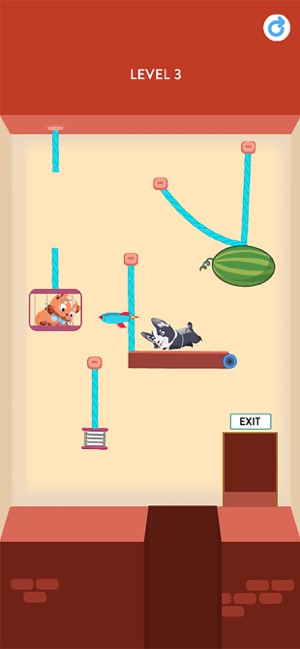 Rescue Kitten - Rope Puzzle(圖6)-速報App