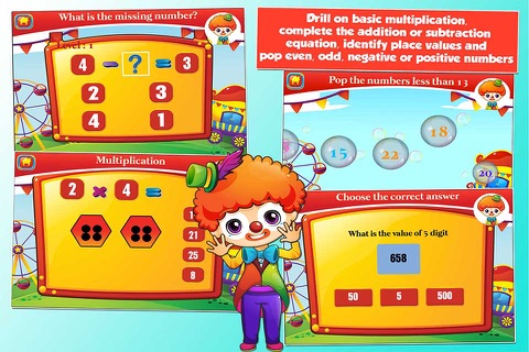 Circus Second Grade Games screenshot 2
