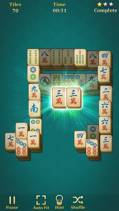 Mahjong Solitaire: Classic Screenshot 2