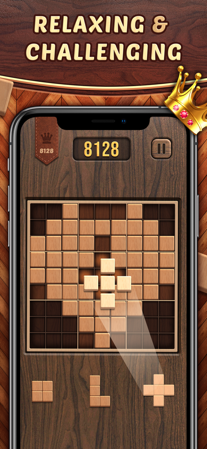 Square 99 Wood Block